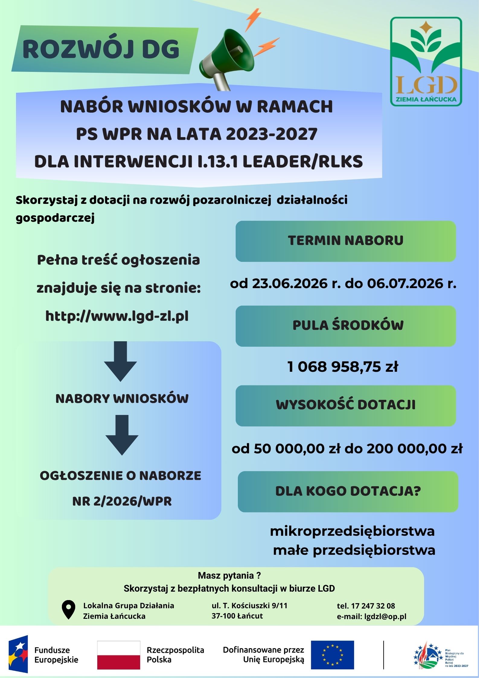 Nabór rozwój DG 100626