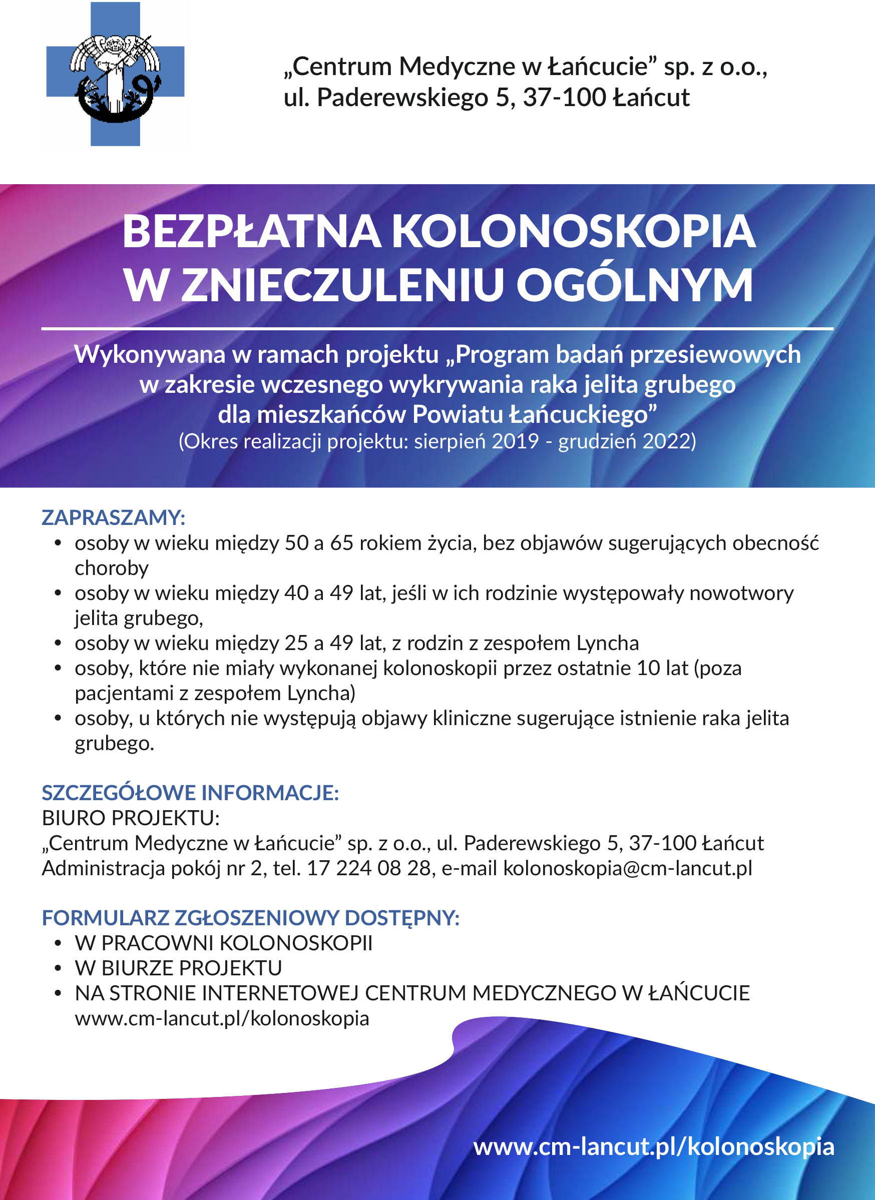 ulotka kolonoskopia2082022