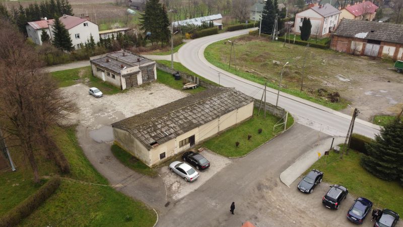 Garaże na terenie ZS Wysoka