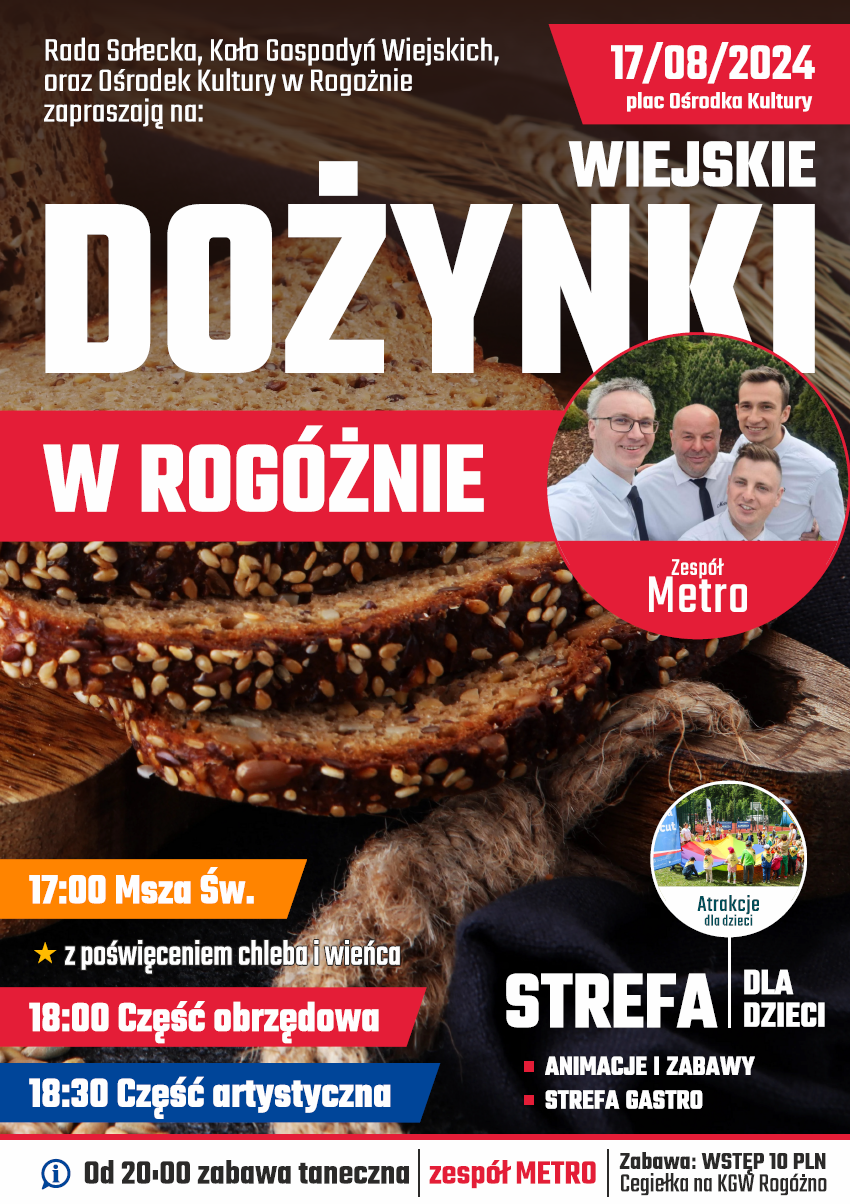 dożynki rogóżno