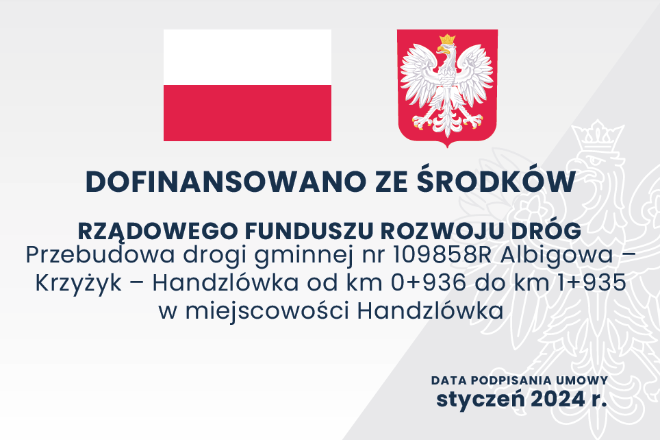 gościńczyk tablica handzlówka