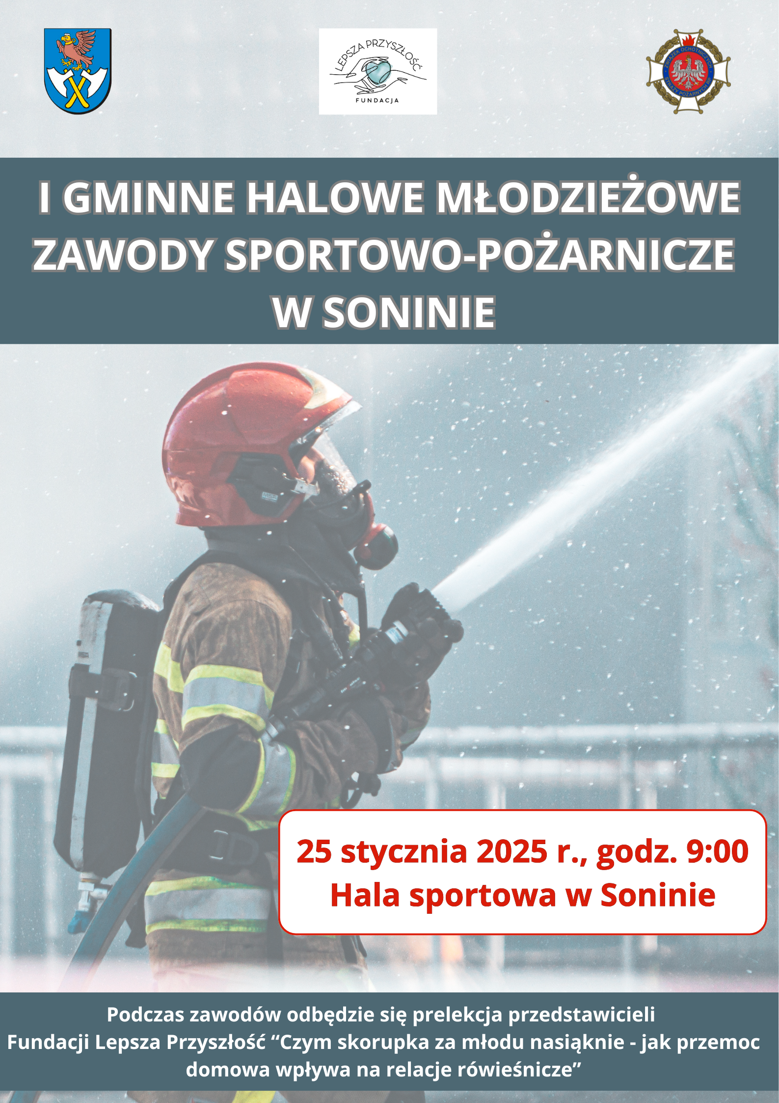I GMINNE HALOWE MŁODZIEŻOWE ZAWODY SPORTOWO POŻARNICZE
