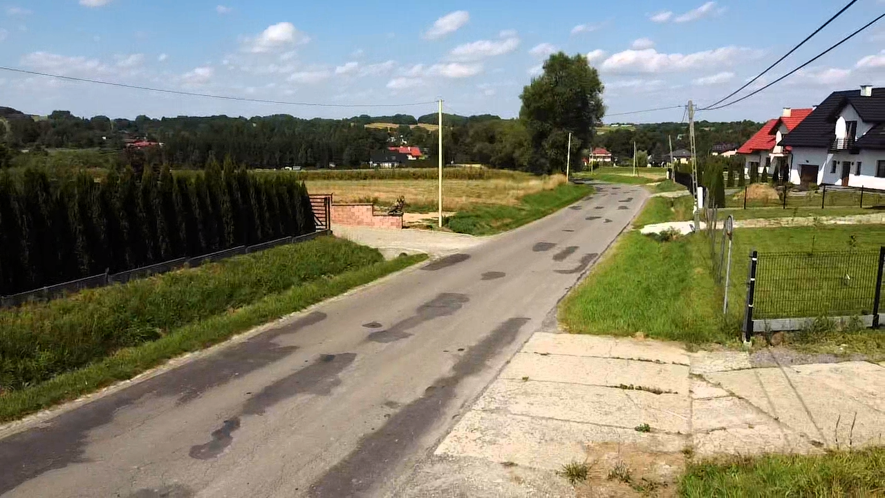 Infrastruktura drogowa przebudowa drogi Kraczkowa Cierpisz