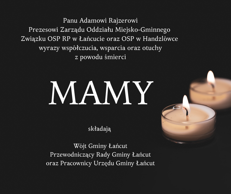 kondolencje a.rajzer