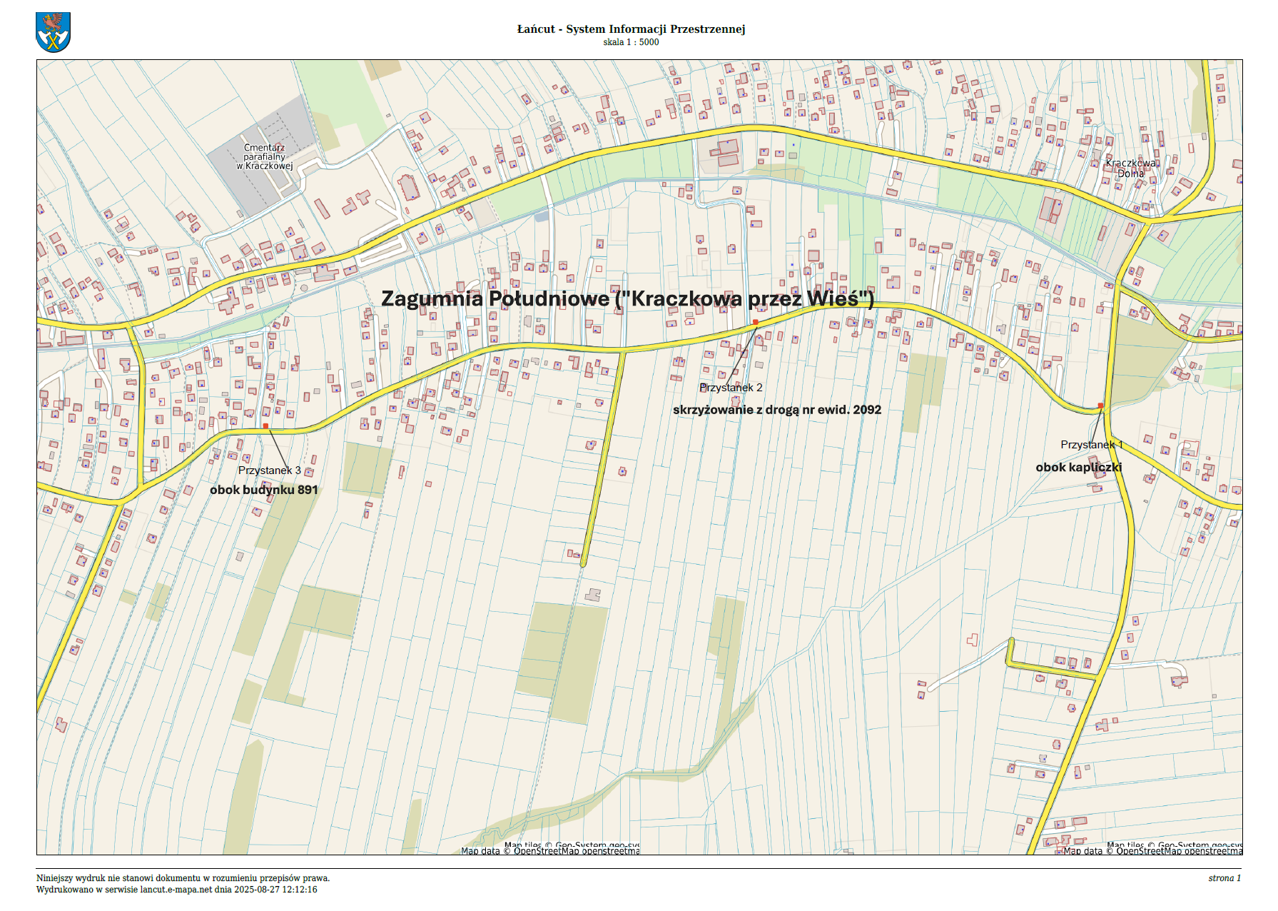 mapa przystanki fb