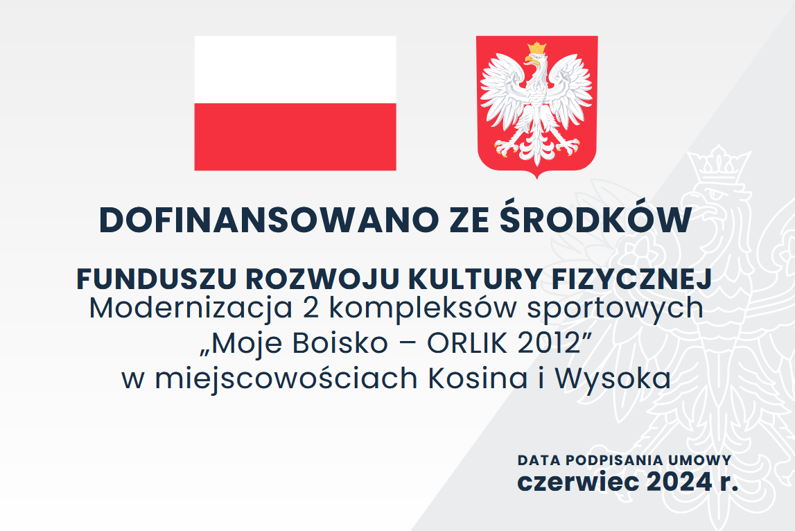 tablica orliki wysoka kosina 