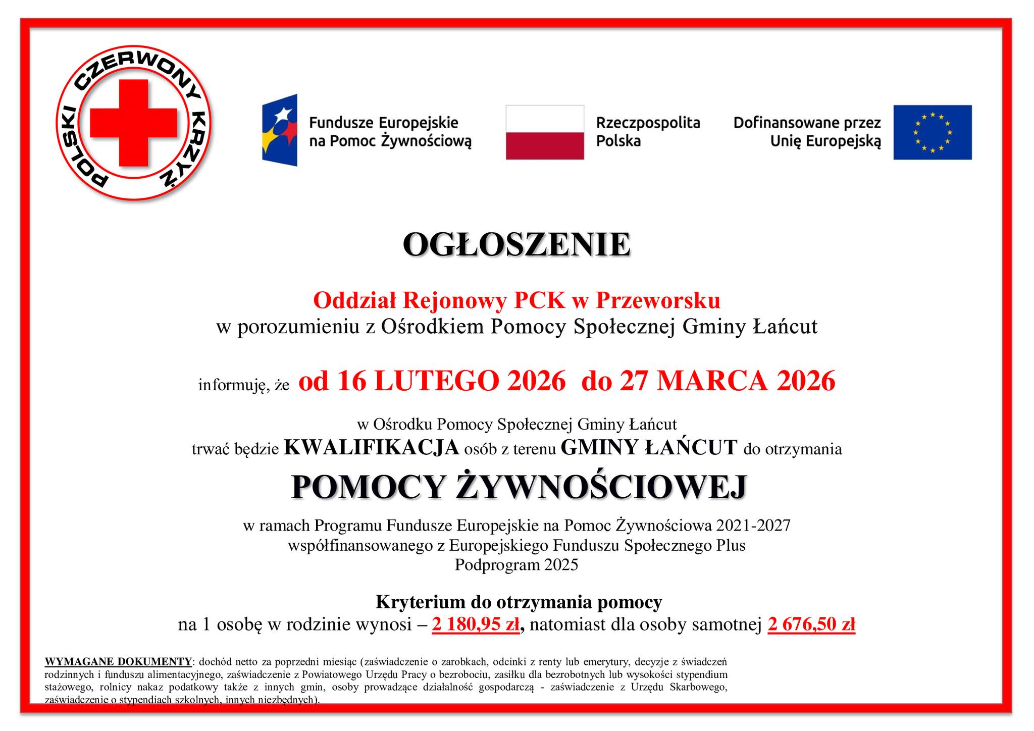 pomoc żywnościowa 1